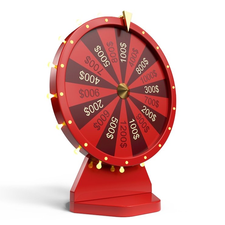 Meja Roulette di studio Mega Wheel aman 788 dengan roda berputar langsung